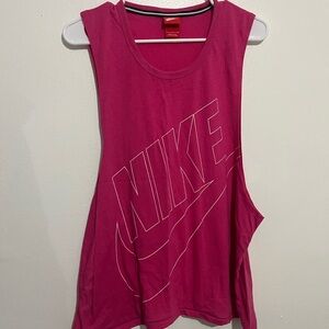 Nike Women's Pink Tank Top